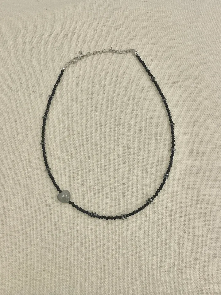 [세트할인!] 레브라도 하트 원석 써지컬 목걸이(1color) 상세 이미지 13