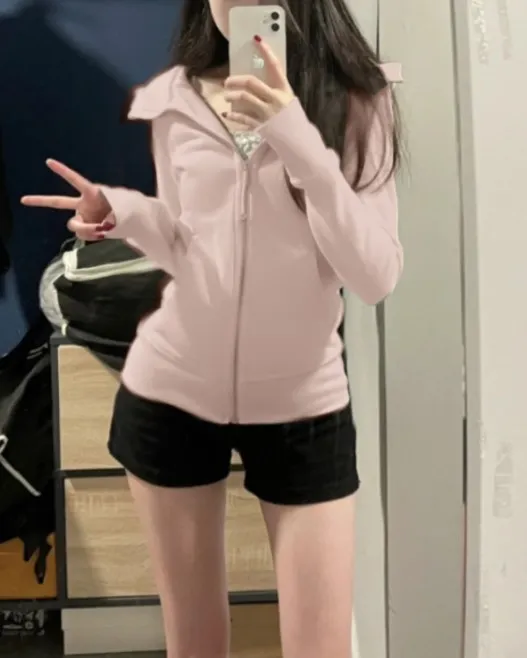 고급 버전🖤슬림핏 후드집업 상세 이미지 2