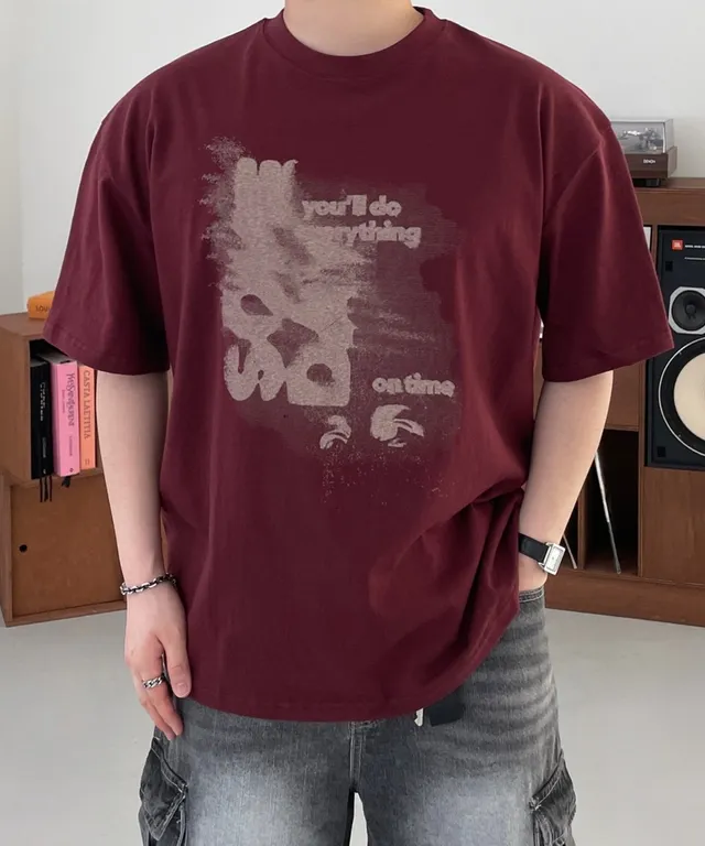 SORANO Vintage Pigment T-shrits [4Color] - 4910 | 패션이