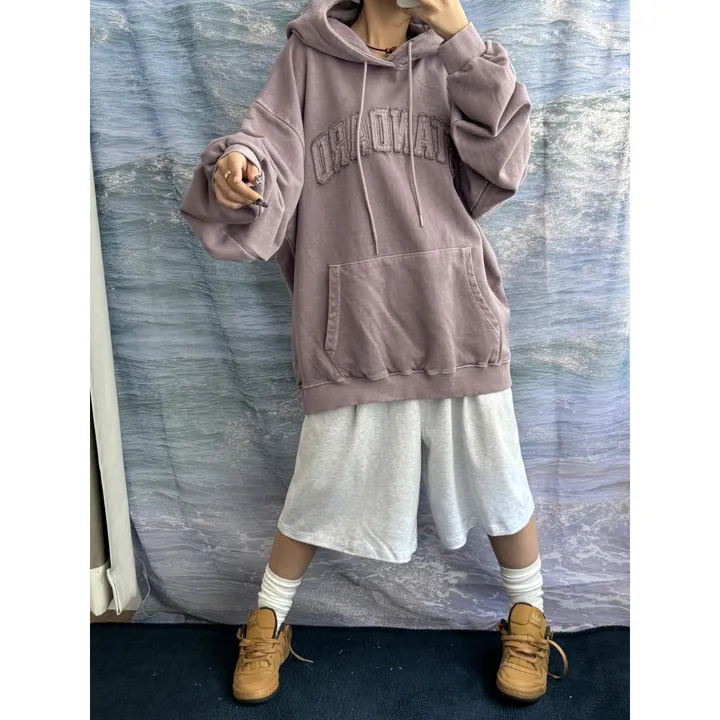 [UNISEX/기획특가/2size!]원턱 라인 루즈 와이드 버뮤다 트레이닝 하프 팬츠(5color) 상세 이미지 41