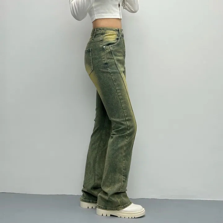 [인생부츠컷/숏&롱/~XL] 엘리 절개라인 하이웨스트 부츠컷 데님팬츠 롱팬츠 기장선택 빅사이즈까지 스판청바지 가을신상 (6Col) 상세 이미지 29