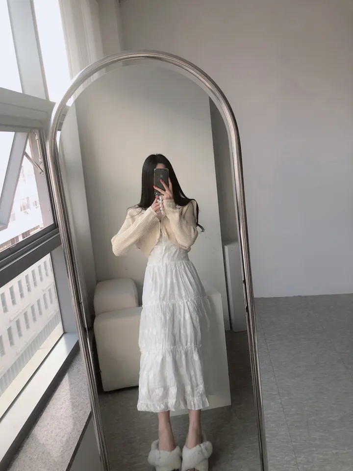 *당일* 슈슈 하찌 세라 크롭 가디건 4color 투웨이 투지퍼 봄신상 가디건 루즈핏 상세 이미지 16