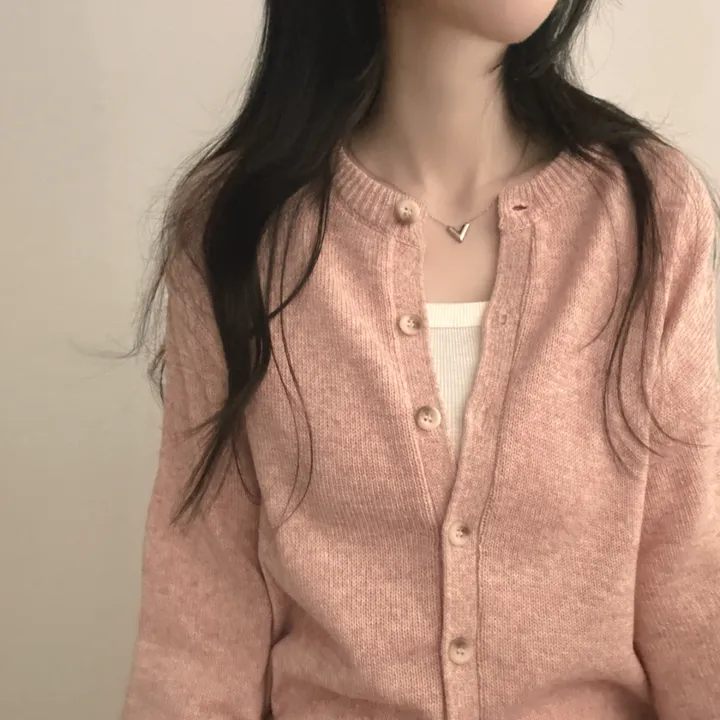 [캐시울10%/여유핏~!] 퀄리티 높은 봄 데일리 니트 가디건 6color 상세 이미지 10