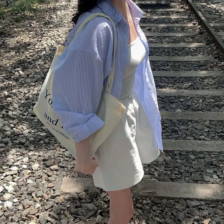 [화이트 비침X/🤍1천장돌파]츄리닝보다 편한, 비죠 원버튼 코튼 숏팬츠 상세 이미지 20
