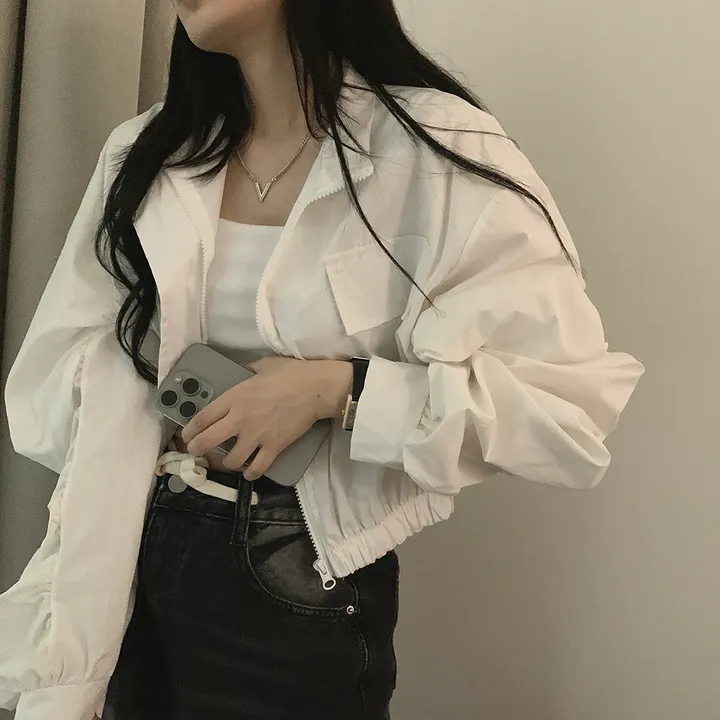 [여리핏/핏예쁨*.*] 테디 야상 바람막이 점퍼 자켓 상세 이미지 48