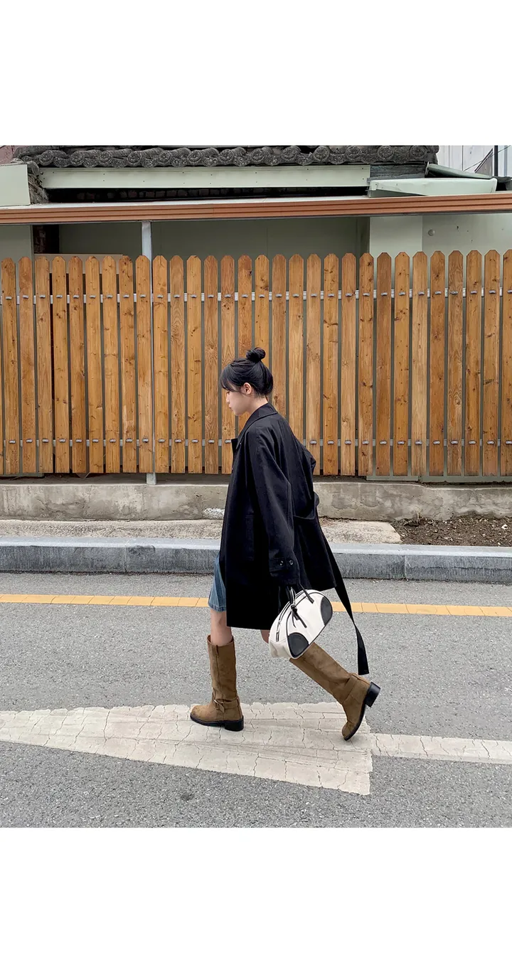 [간절기필수!베이직한♥]밀스래글런하프트렌치CT 상세 이미지 24