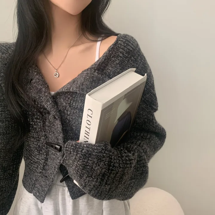 [투웨이✨/왕따뜻!] 베이 떡볶이 보카시 하이넥 니트 가디건 - 3color 상세 이미지 26