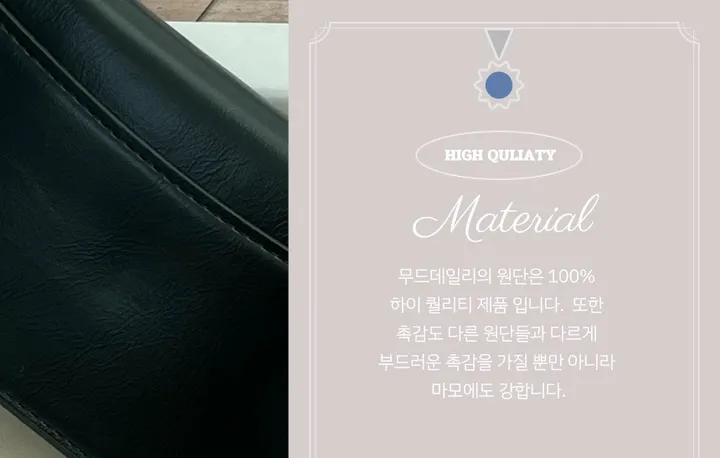 [5color] 클래식 버클 반지갑 상세 이미지 4