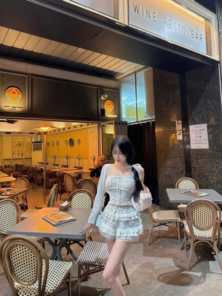라임 레이스 세트 / 영롱 에메랄드컬러, 휴가룩, 휴양지룩 강추!! 상세 이미지 14