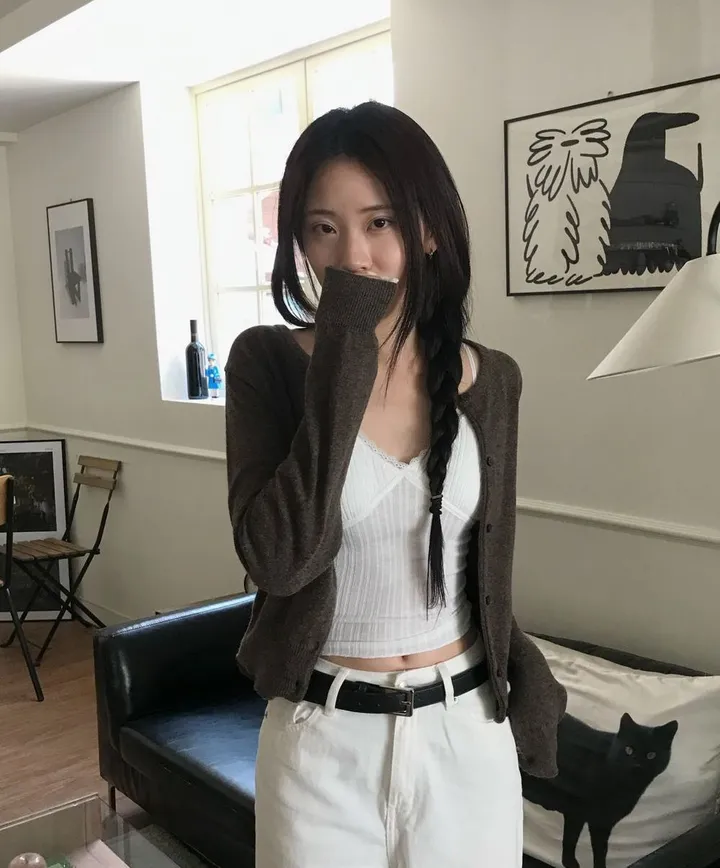 [주문폭주💭/캐시미어 혼방🍂] 라운드넥 가디건 - 10color 상세 이미지 9