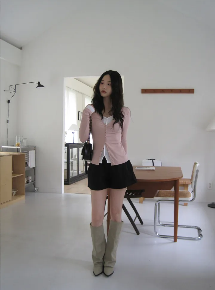 반바지 모델 착용 이미지-S1L23