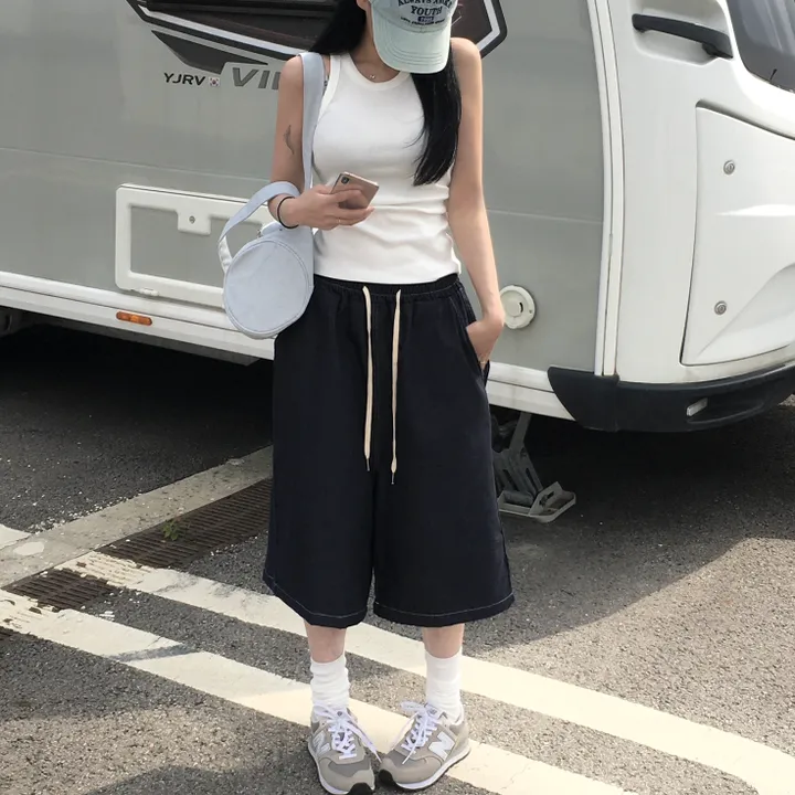 [*극찬핏]하프 생지 버뮤다 pt : half bermuda pants - 3 color 상세 이미지 19