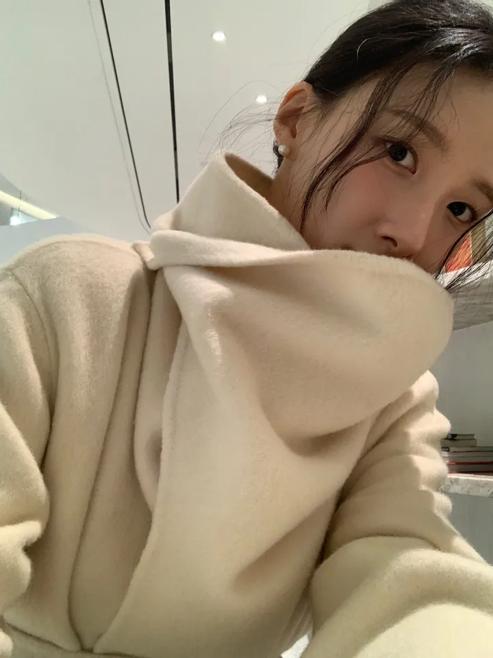 [페미닌/숄핸드메이드/고급미/터틀넥핸드메이드/핸드메이드] 로라 터들 숄 카라 핸드메이드 3color 상세 이미지 10