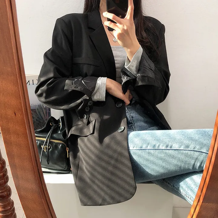 (핏강추/모델소장) 데일리 루즈핏 블레이저 자켓(4color) 상세 이미지 22