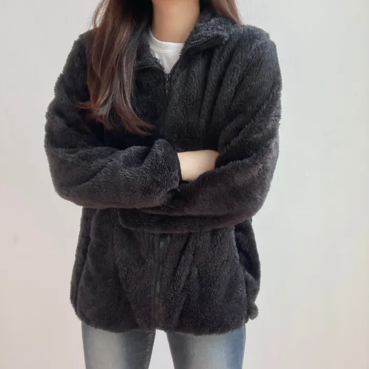 [L,XL~당일출고*/2개구매할인!] 양털 도톰 부드러운 후리스 집업 따뜻한 플리스 집업 (6color) 상세 이미지 25