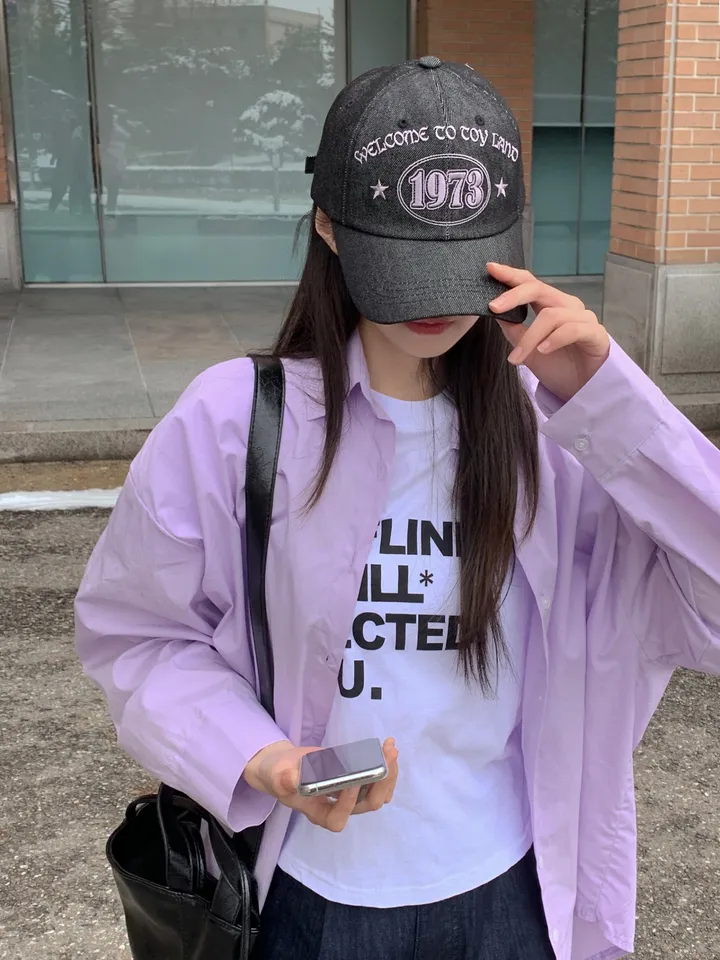 [4천장판매][MADE/핏보장인생셔츠] 에디 프렌치 코튼 오버핏 셔츠 남방 남녀공용 보이핏 레이어드 봄옷 봄신상 봄코디 봄상의 봄셔츠- 7color (KD1457,KD1910) 상세 이미지 85