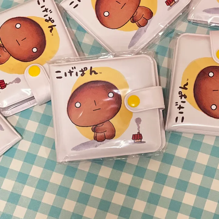 [일본정품] 산엑스 리락쿠마 · 코게빵 · 냥냥냥코 · 아프로켄 레트로 pvc 반지갑 월렛여행지갑 상세 이미지 9