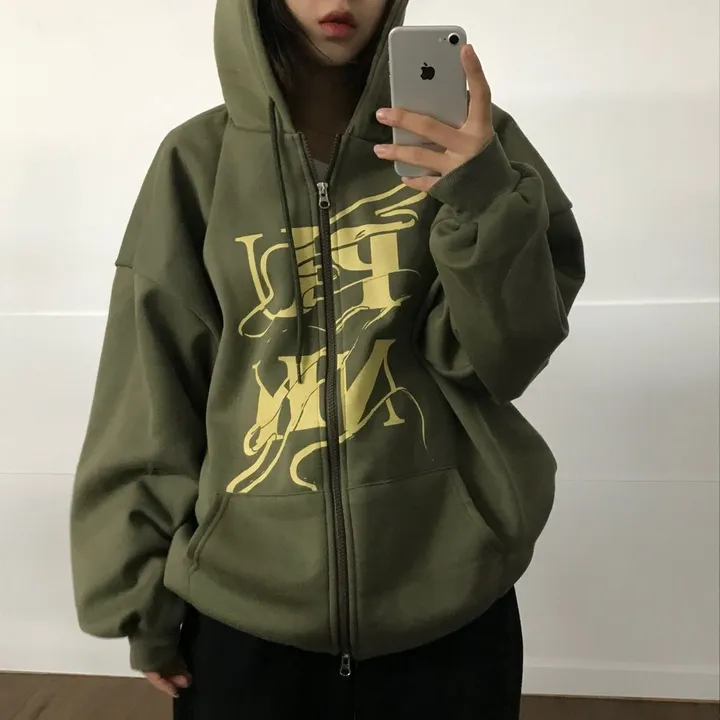 (기모선택/국내)Punk Two way Hooded zip-up - 3color 상세 이미지 29