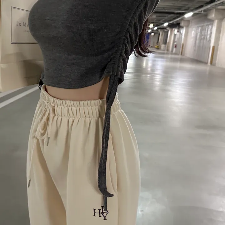 [8color/MADE] 하이퀄리티 웨하스 탄탄 와이드 조거팬츠 봄트레이닝 상세 이미지 172