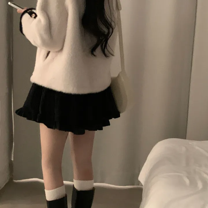 [따뜻해요/분위기갑🖤] 체코 밍크 퍼 루즈핏 카라자켓 - 2color 상세 이미지 32