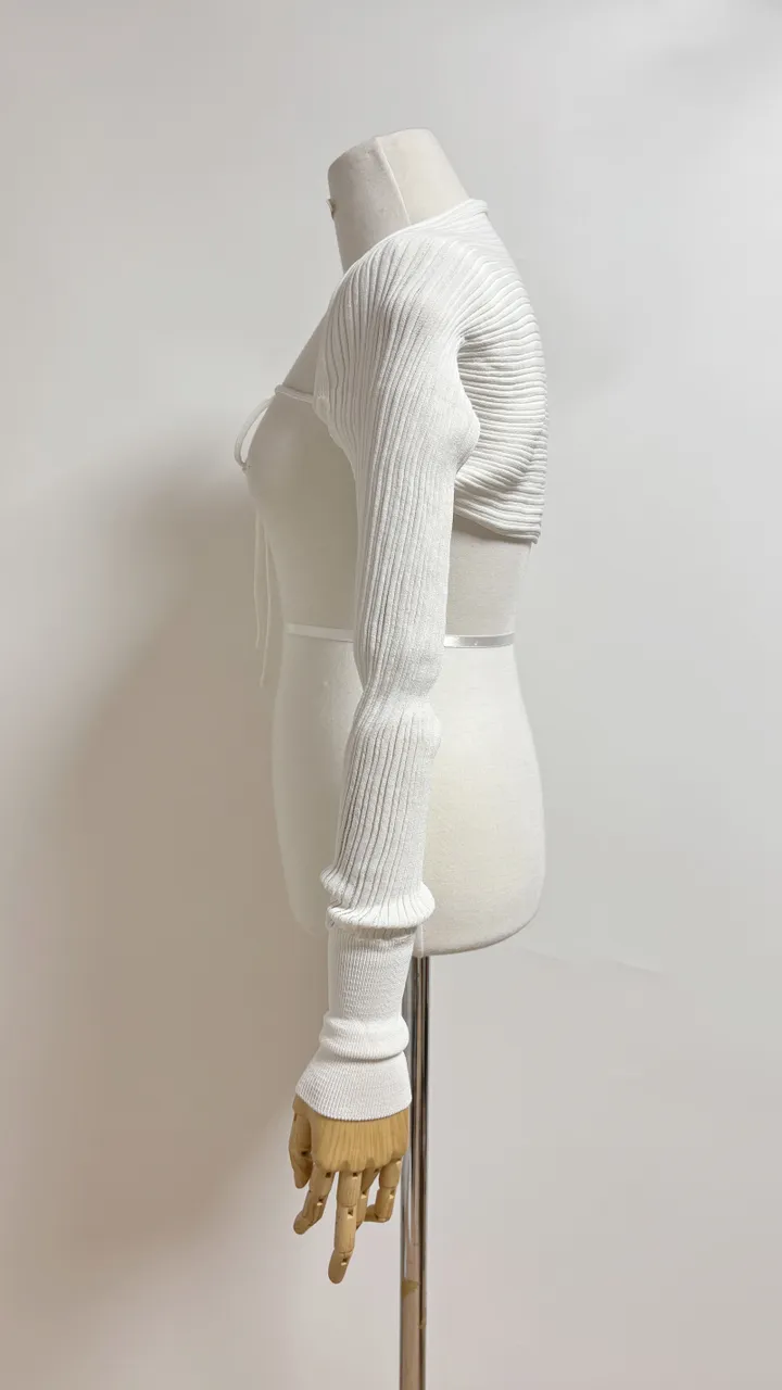 [MADE] Ribbed cool knit bolero (4color) 상세 이미지 13