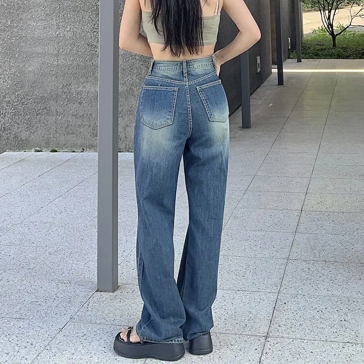 [당일출고] #누적10만장 썸머ver [MADE] 블림진 오버핏 딥 브러쉬 롱 와이드 데님 팬츠 (기장선택) 상세 이미지 180