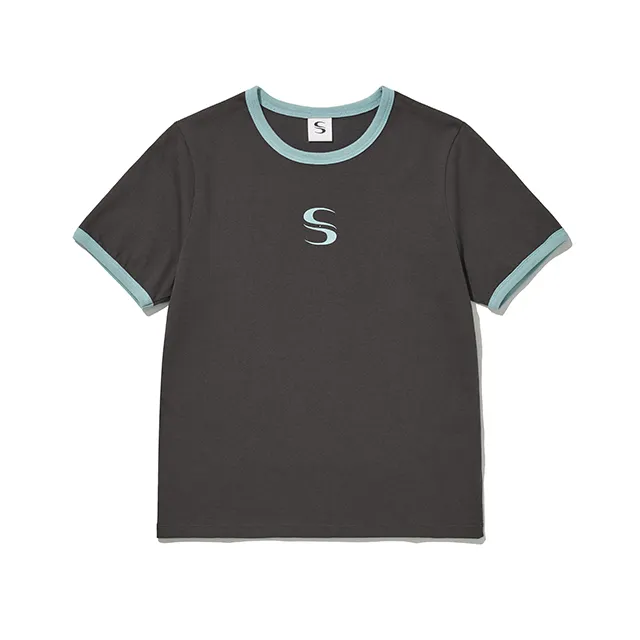 【SORANO】SORANO Single Logo Ringer T-Shirt SORANO Single Logo Ringer T-Shirt [2Color] - 4910 | 패션이