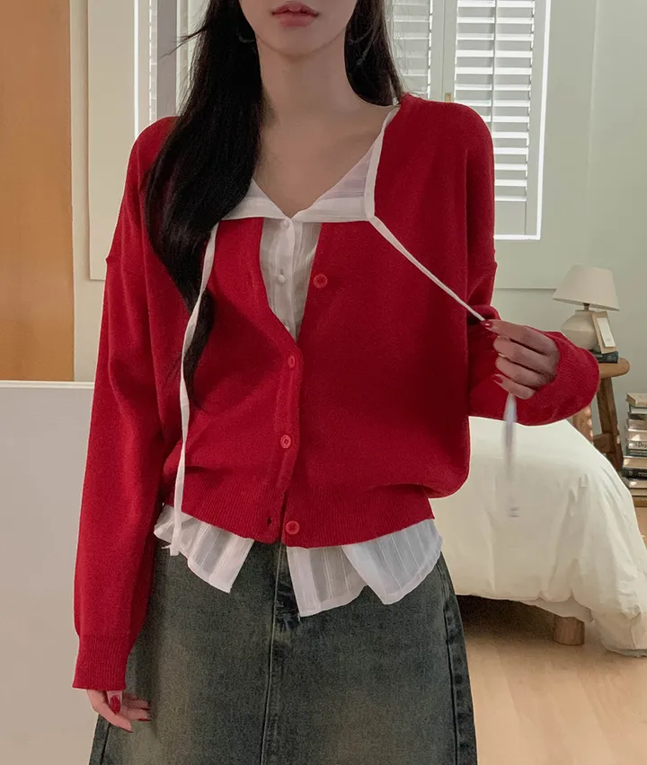 [반팔추가💛] 플로아 레이스 펀칭 블라우스 3colors 상세 이미지 15