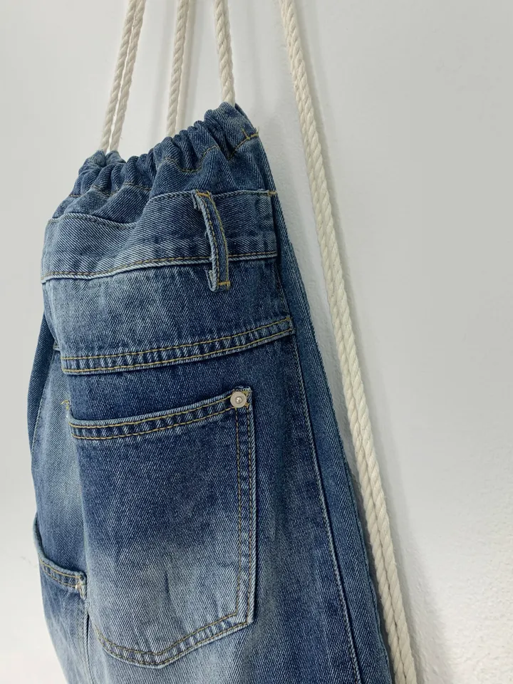 (주문폭주/당일출고) 데님 짐색 / COTI DENIM GYM SACK 상세 이미지 11