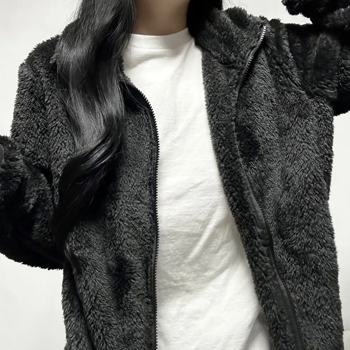 [효자템/세일] 💗양털 플리스 후리스 집업 커플 남여 공용 3color 상세 이미지 33