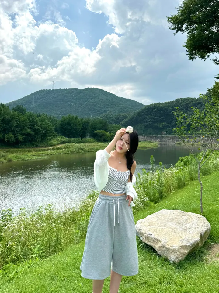 [단독진행🧺/빅사이즈가능!] 벌룬 썸머가디건 살안타템 시스루 볼레로 •간절기필수템✨ 상세 이미지 8