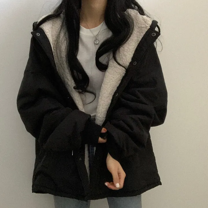 [ 겨울까지 ] 안감 양털 왕따뜻 야상 점퍼 상세 이미지 13