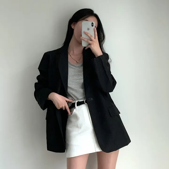 [가격실화?/저마진] 클래식 오버핏 블레이저 자켓 - jk / 기간한정 이벤트 49,800 -> 29,800원🎉 상세 이미지 43