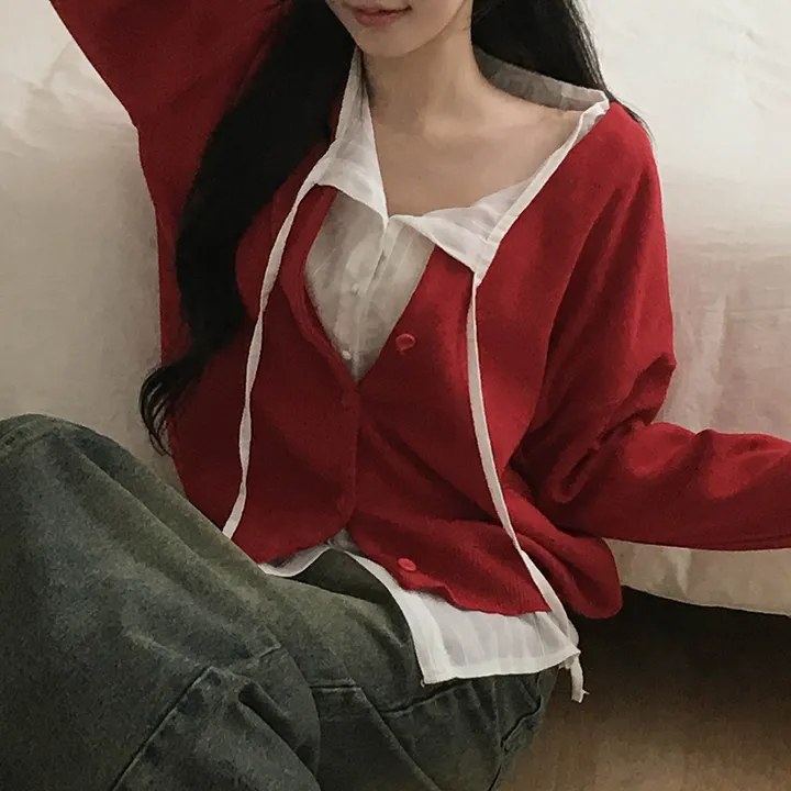 [반팔추가💛] 플로아 레이스 펀칭 블라우스 3colors 상세 이미지 18
