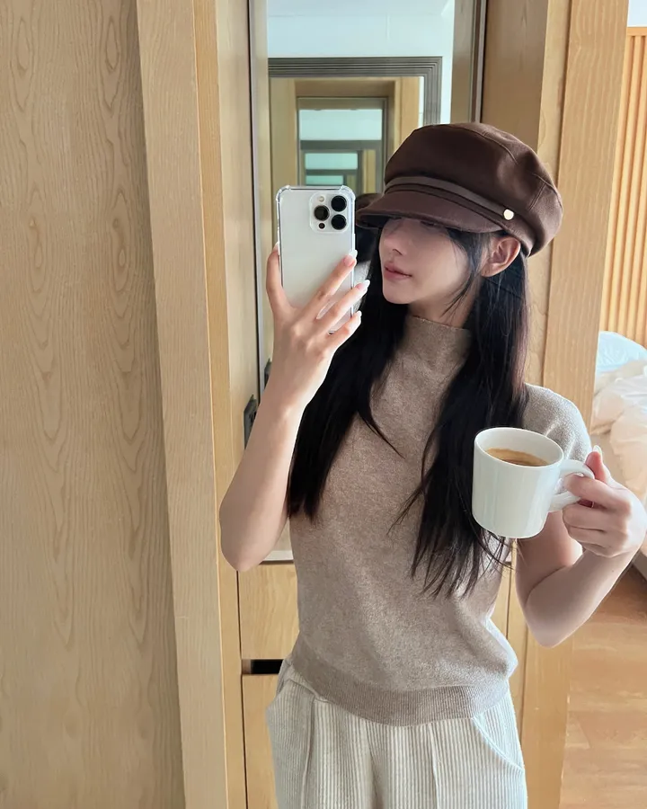 [국내제작]스웨이드 레더벨트 마도로스 캡모자 3color 상세 이미지 18