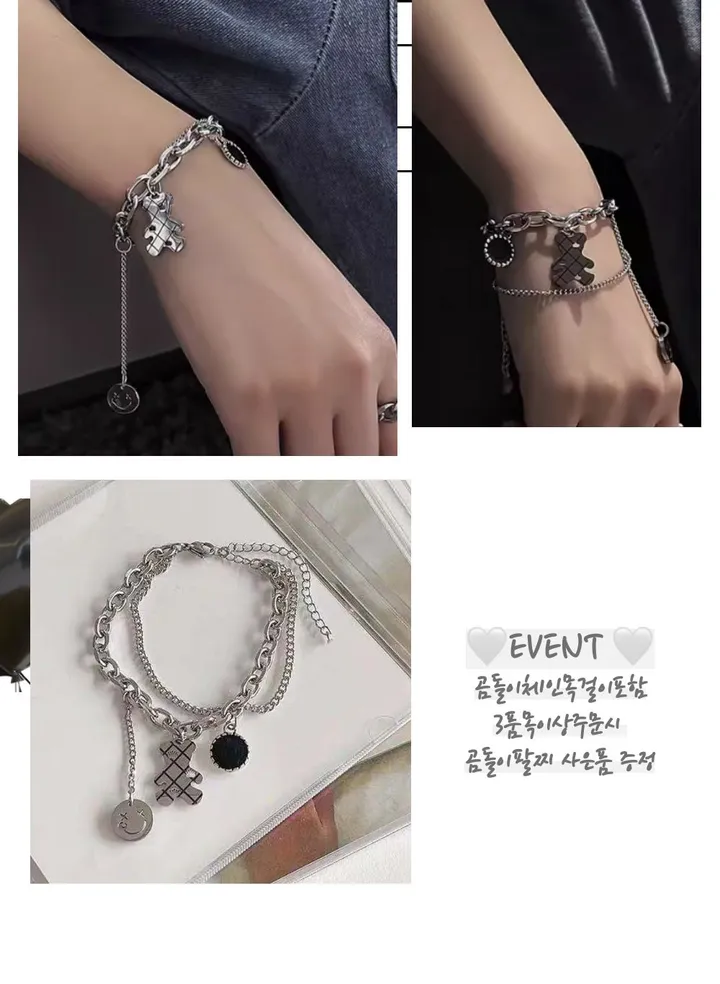 [130종류/주폭/전체세일/소장가치]남녀공용 스트릿 목걸이세트 모음 힙스타일목걸이 유니크목걸이 커플목걸이 레터링 상세 이미지 55