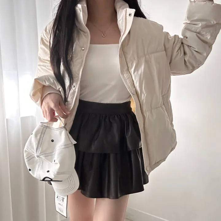 [최저가🔥] 꾸안꾸 강추! 루즈핏 패딩 점퍼 학생 대학생 데일리 데이트 캐주얼 캠퍼스 신상 특가 할인 봄 여름 가을 겨울 여행 수학여행 졸업 개강 졸사 하객룩 직장인 상세 이미지 40