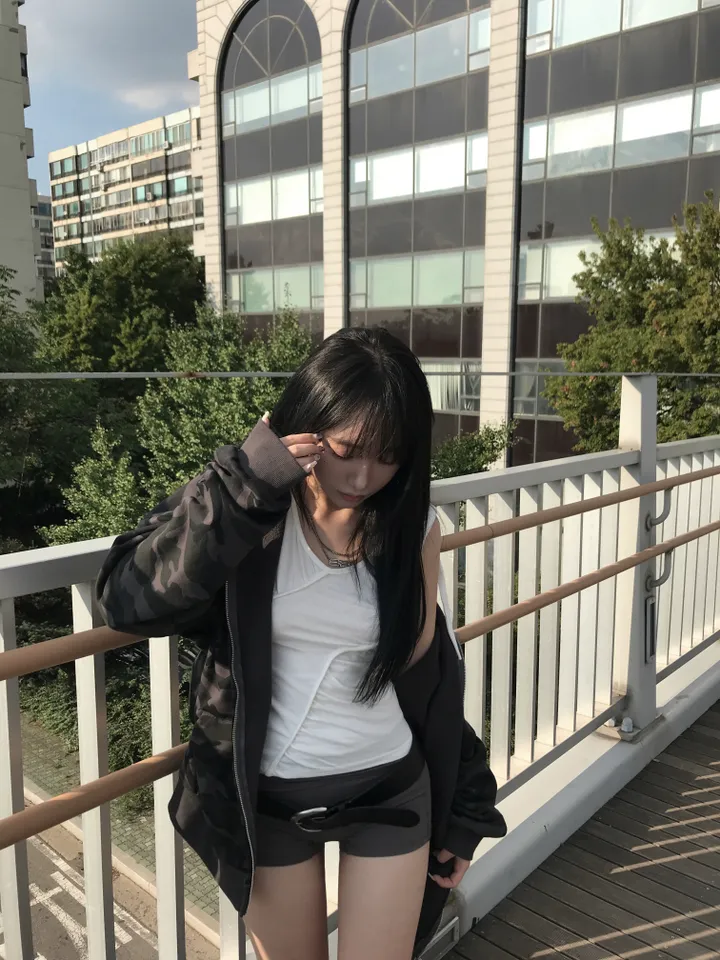 MILITARY CAMO HOOD (기모원단 추가) 상세 이미지 11