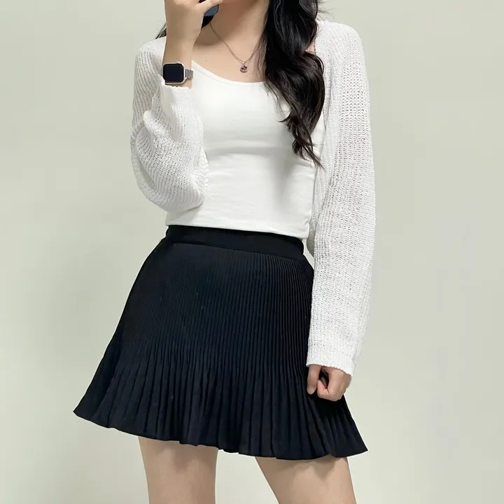 [여리핏/지금부터 쭉~] 엘르 볼레로 가디건 크롭가디건 여름가디건 상세 이미지 30