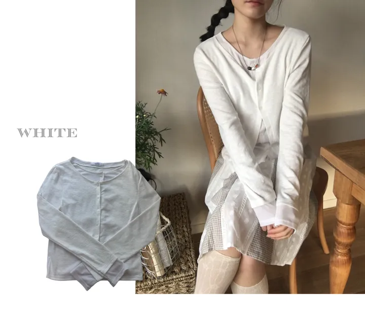 *신상할인*키고 레이어드 가디건 4color 상세 이미지 32