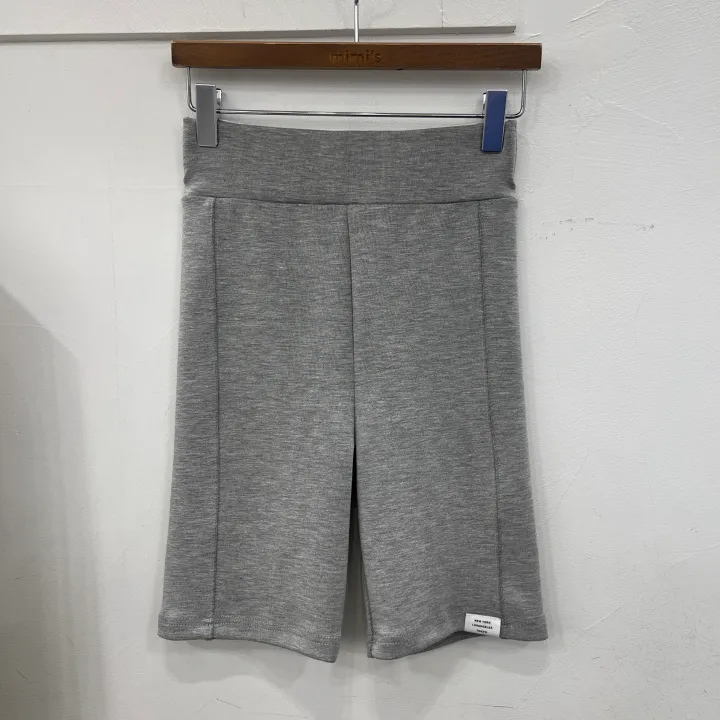 (봄신상) [쇼츠레깅스/옆절개라인] 패치 절개 4부 레깅스 2color 상세 이미지 7