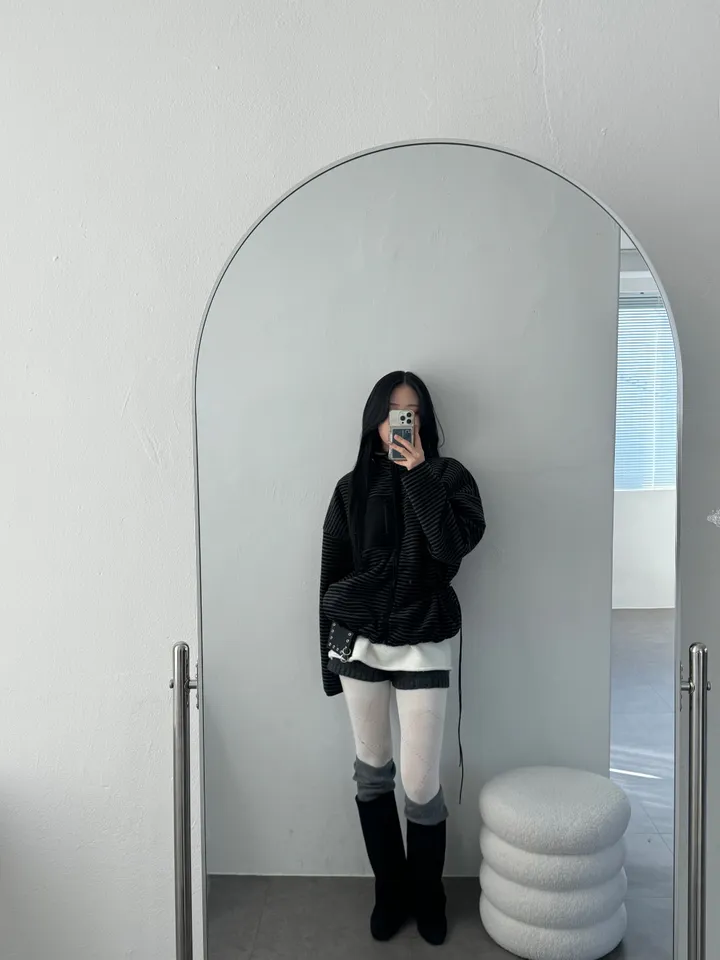 재킷 모델 착용 이미지-S1L35