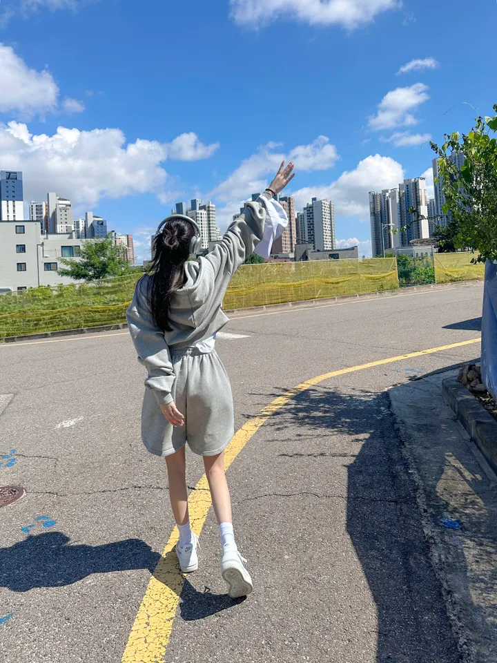 [브랜드퀄/허리잘-록] made 알론 아방핏 투웨이 후드집업 봄후드집업 봄트레이닝 봄자켓 상세 이미지 10