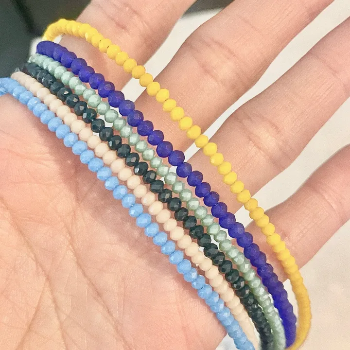 *made* 사계절 만능 레이어드 론델 비즈 목걸이 (2size 13color) 상세 이미지 60