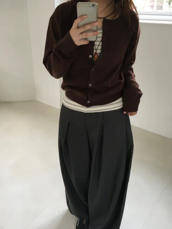 너드 소프트 가디건 (5color) 상세 이미지 52