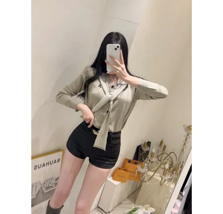 [컬러추가/👍원단GOOD👍] 젤리 스트라이프 숄 가디건(8color) 상세 이미지 40