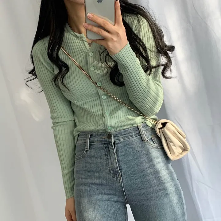 진심 여리핏, 골지 니트 가디건 ;9col 상세 이미지 40