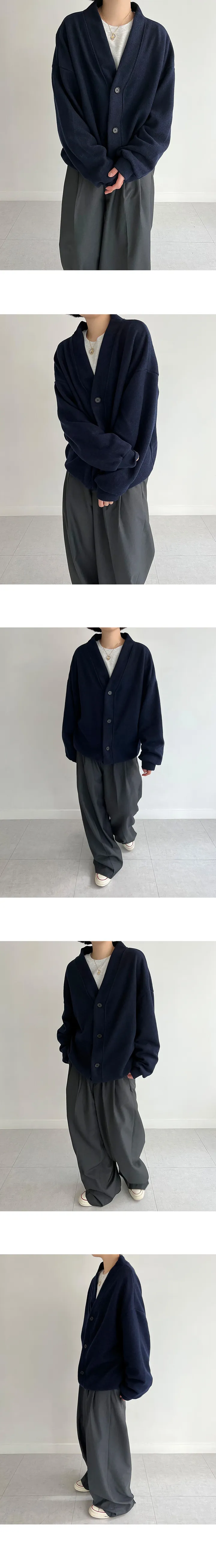 [unisex] 바카 오버핏 가디건 (6color) 상세 이미지 6