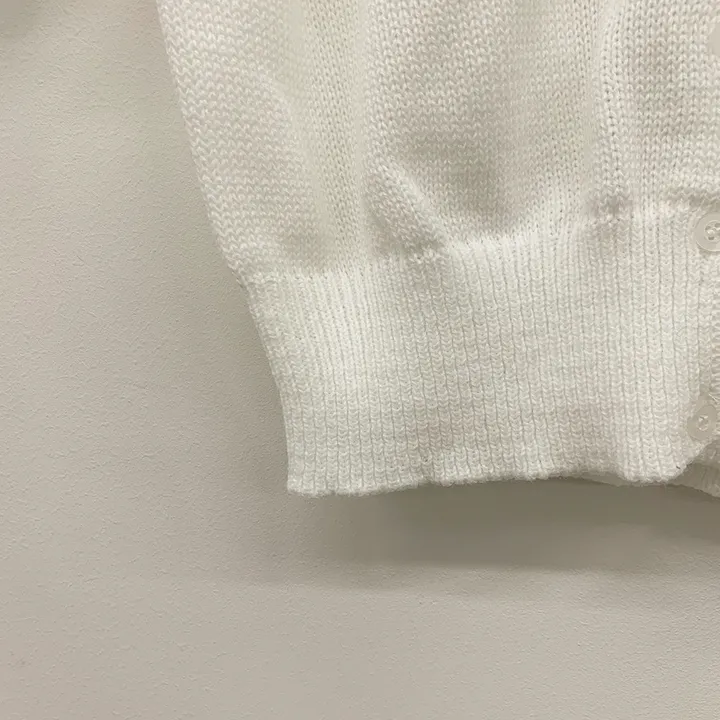 [벚꽃룩🌸/군살커버] 파스텔 브이넥 펜던트 와펜 포인트 크롭 니트 봄가디건 색감맛집 상세 이미지 30