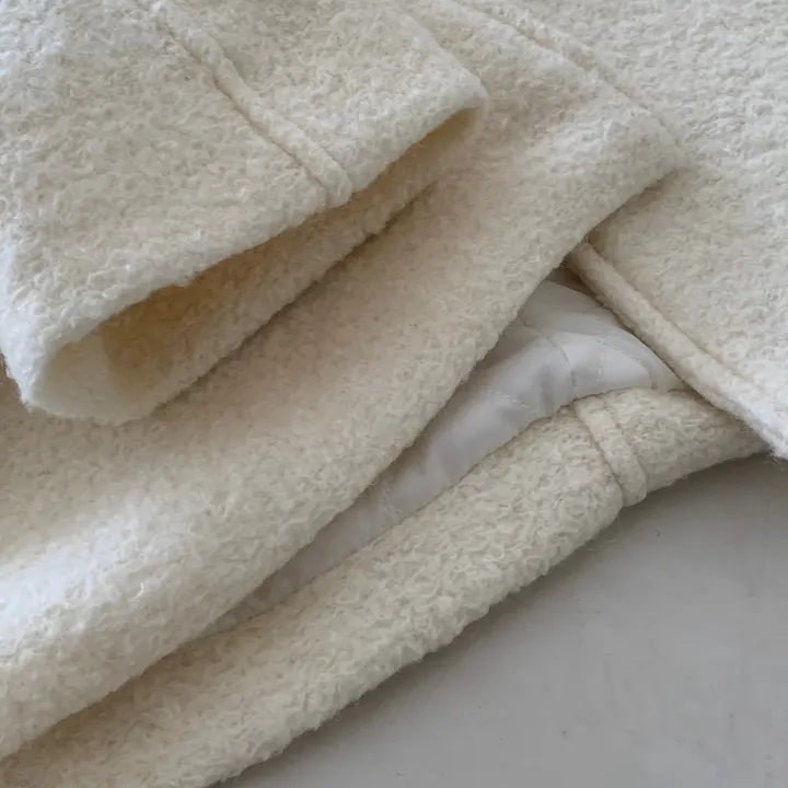 [주문폭주🔥][겨울신상⛄] 메리 부클 카라 하프 코트(2color) / 하객룩 하프코트 코트 숏코트 아우터 상세 이미지 37